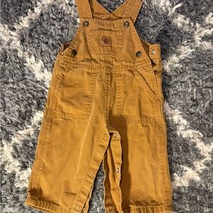 Carhartt Tan Kids Overalls